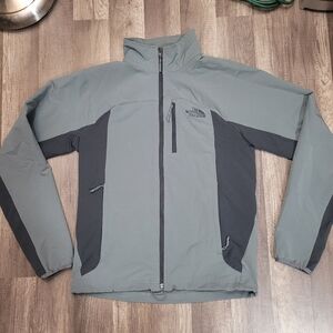 The North Face Full Zip Gray Jacket Mens Size Small